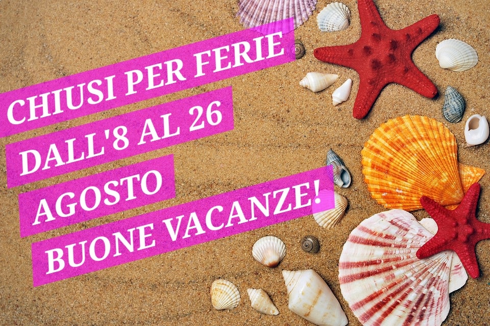 Chiusura per Ferie