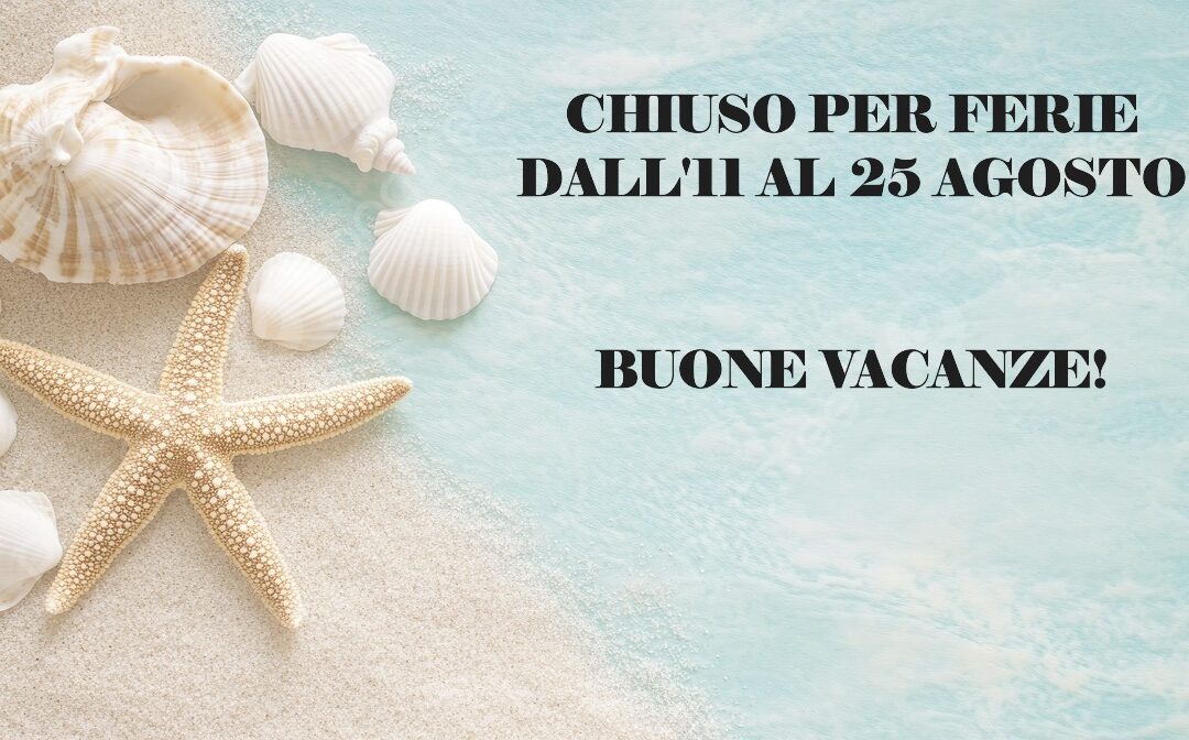 Chiusura per ferie